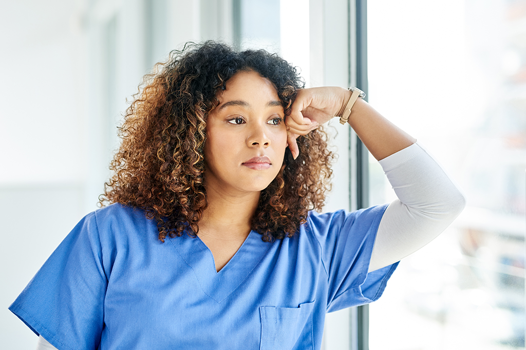 Nurse hits back at those who call her scrubs 'inappropriate