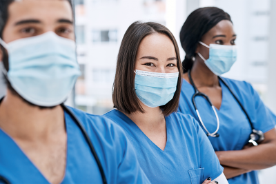 Group of nurses, LPNs and RNs