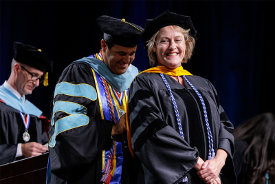 Proud Aspen Doctoral Graduate at 2021 Commencement