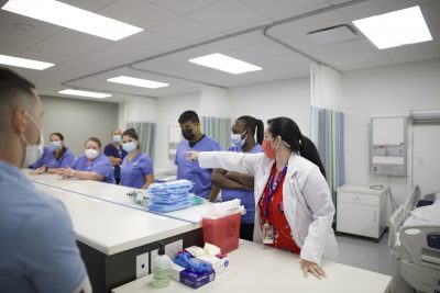 what is nursing school like picture of simulation lab