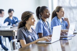 20 Things Prospective Nurses Need to Know a picture of nurses in class listening 
